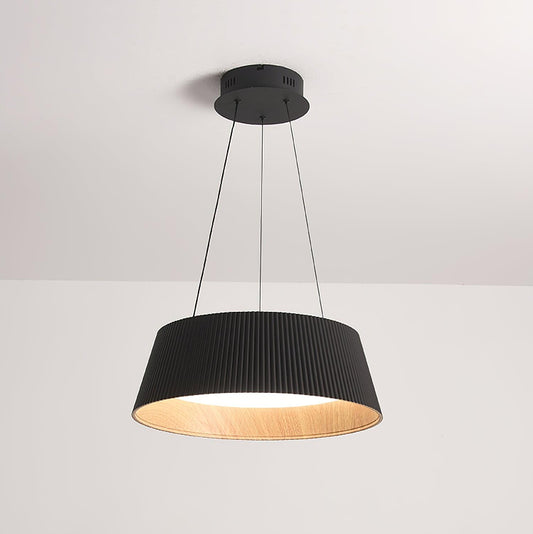 Modern Ribbed Pendant Light