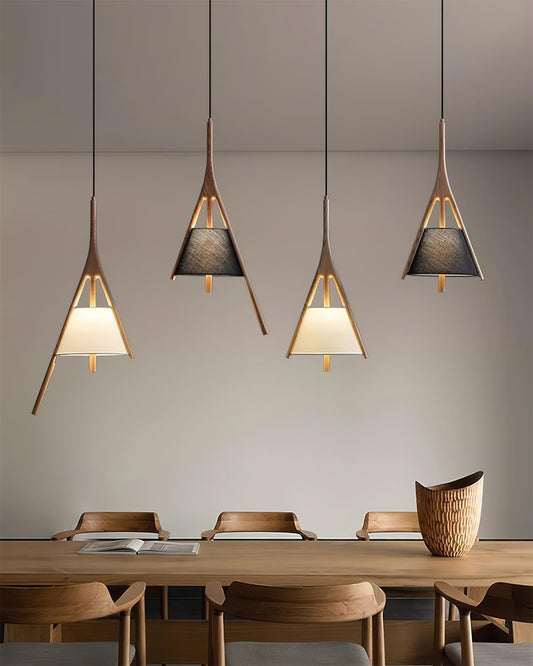 Nanzhi Wood Pendant Lamp