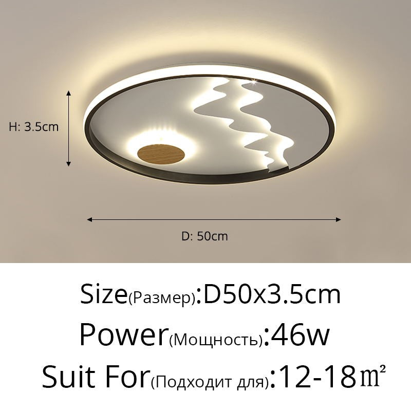 Modern Nordic LED Dome Ceiling Light