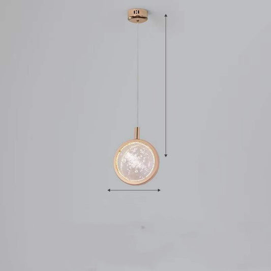 Nordic Crystal Art Pendant Light
