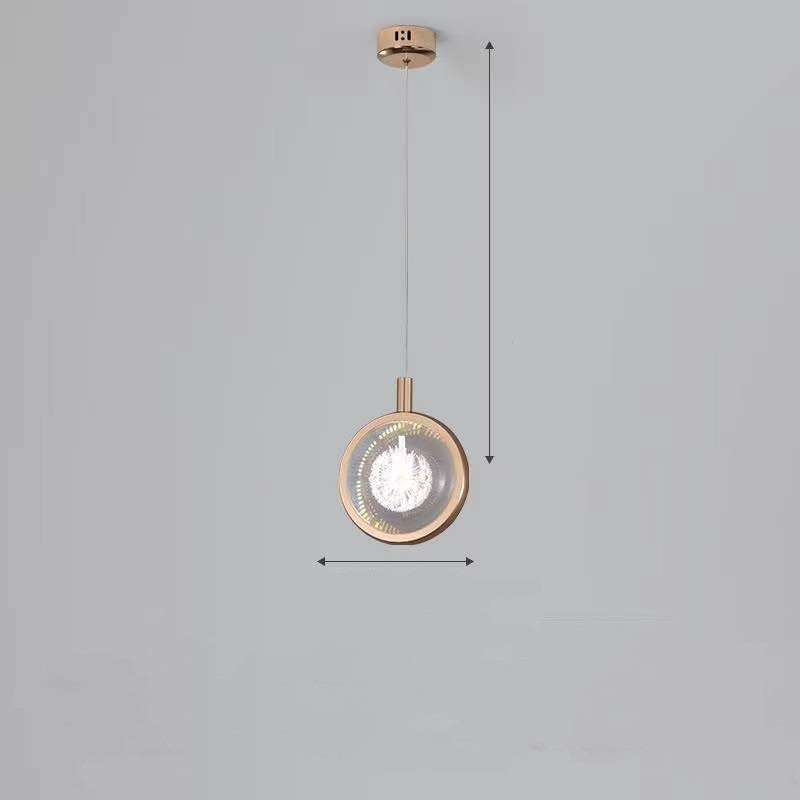 Nordic Crystal Art Pendant Light