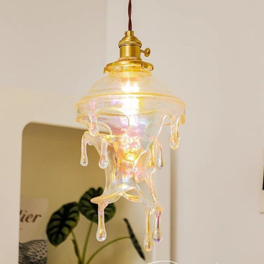 Retro Melting Candle Water-Drop Art Chandelier