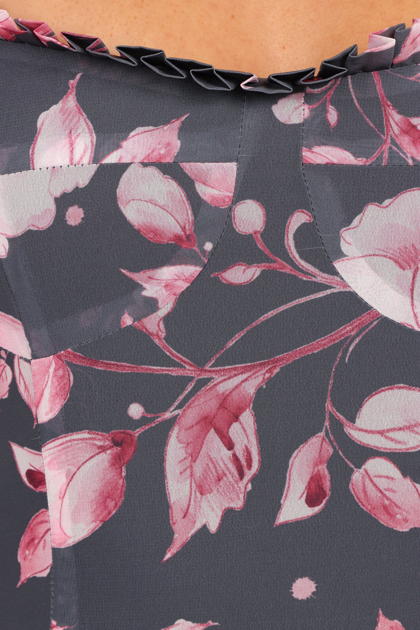 Sweetheart Bow-Detail Midi Dress