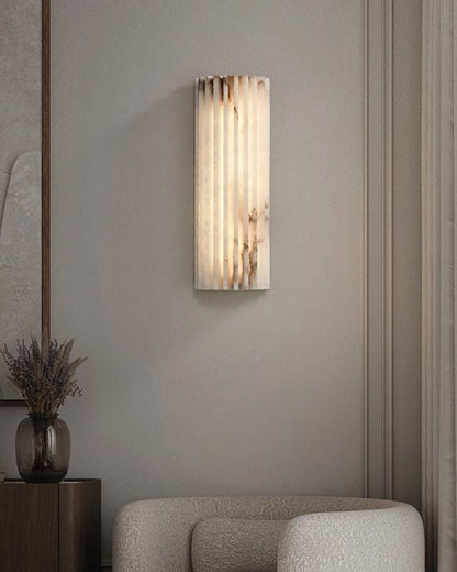 Alvia Alabaster Wall Light