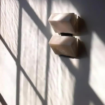 Alabaster Staircase Wall Lamp