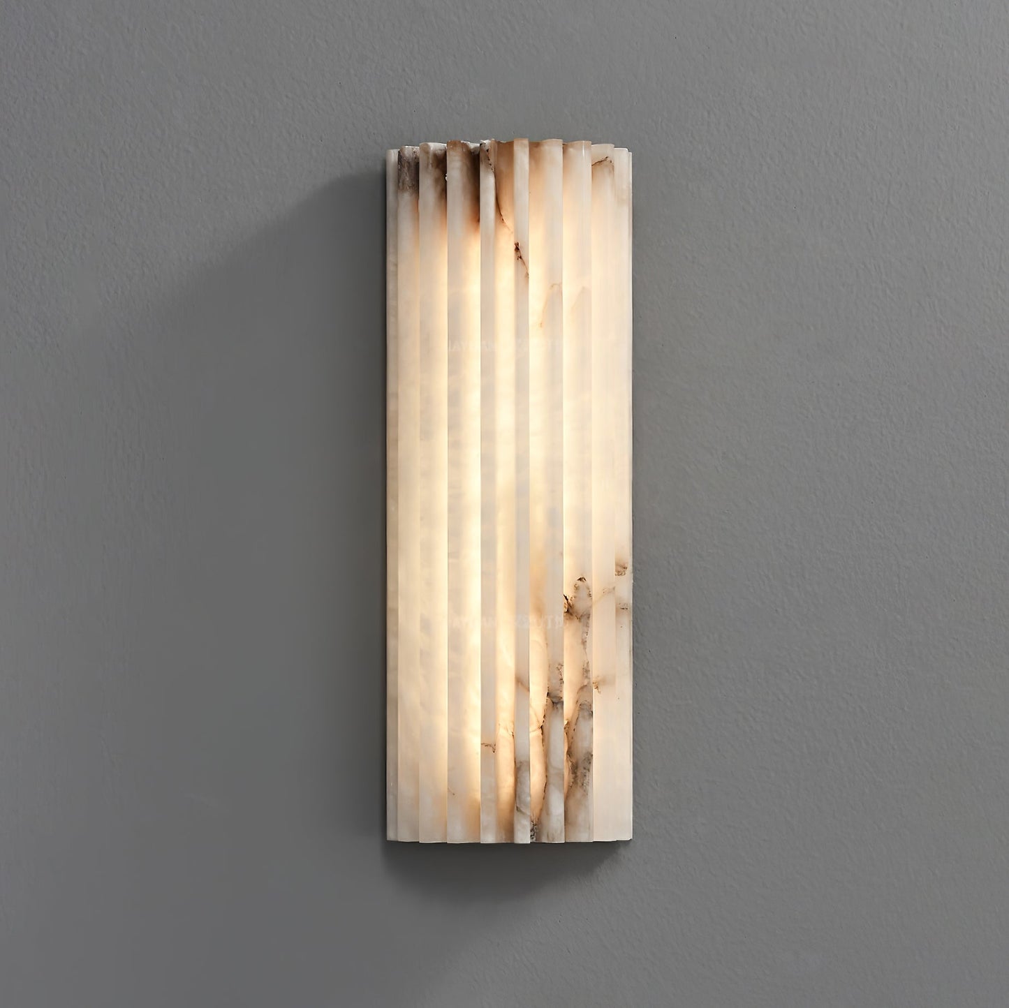 Alvia Alabaster Wall Light