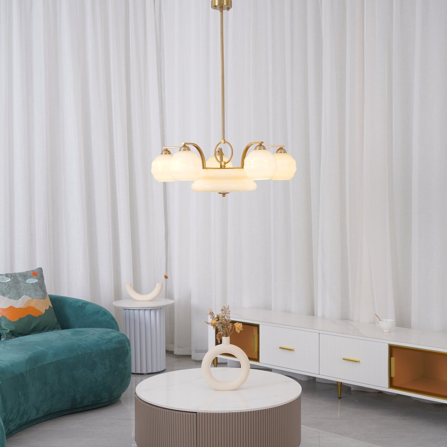 Art Deco Vintage Chandelier