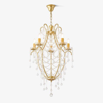 Crystal Birdcage Chandelier