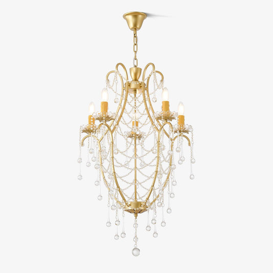 Crystal Birdcage Chandelier