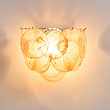 Lunaria Disc Murano Wall Lamp