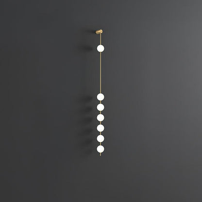 Vertical Balls Wall Lamp