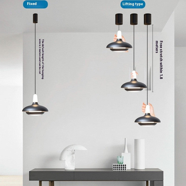 Adjustable Nordic LED Bedside Pendant