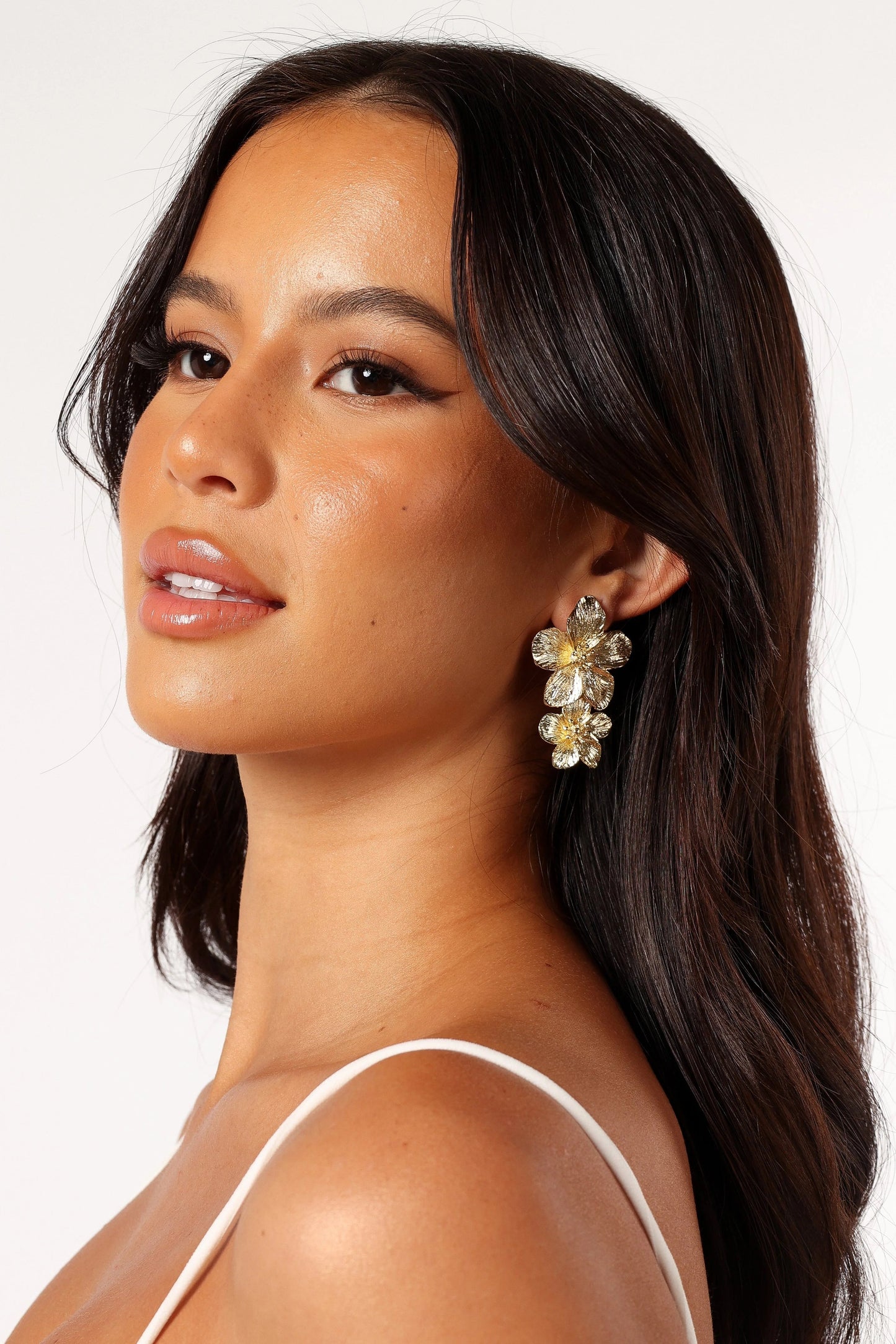 Alexa Floral Drop Earrings