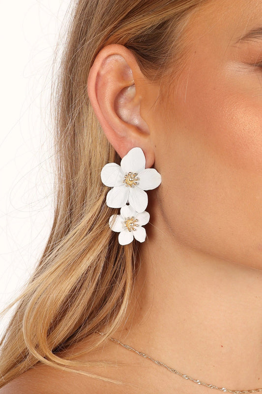 Alexa Floral Drop Earrings