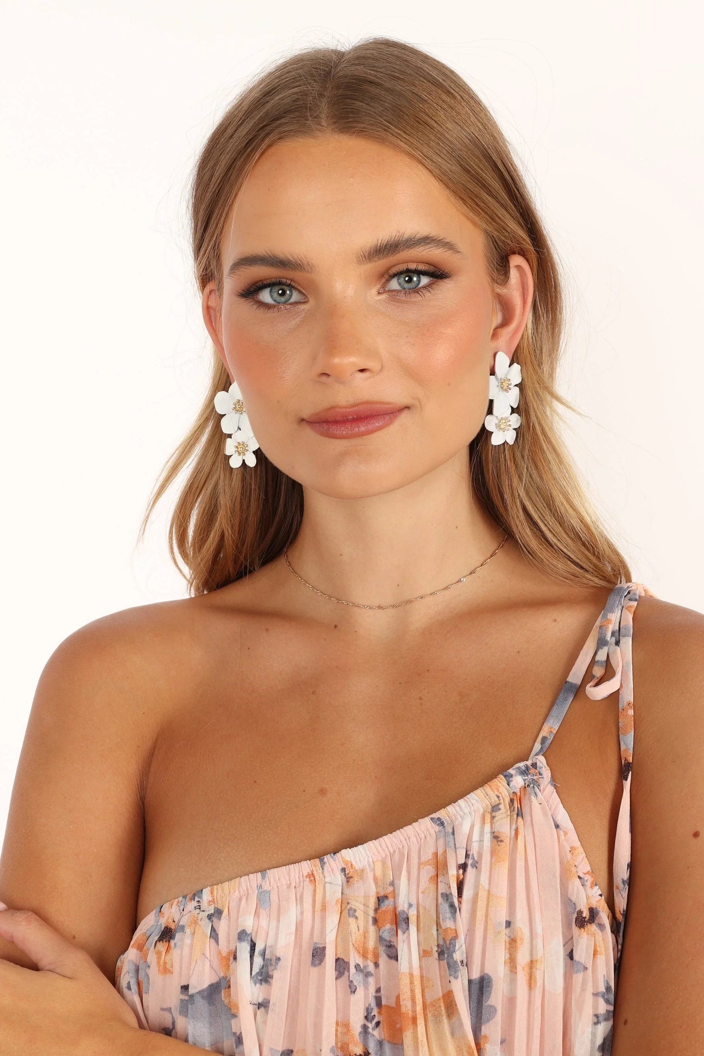 Alexa Floral Drop Earrings