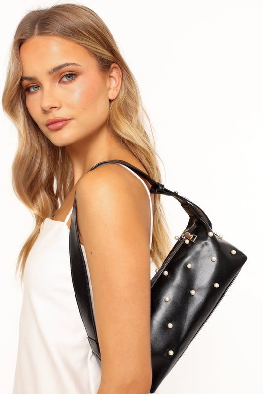 Alexia Faux Pearl Shoulder Bag