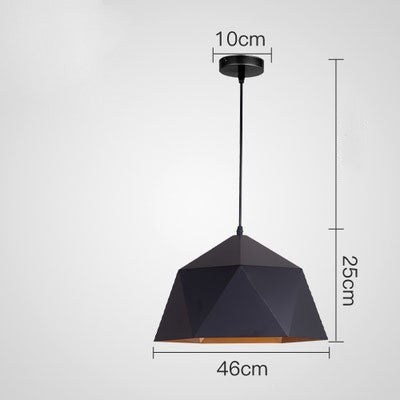 Colorful Geometric Pendant Light