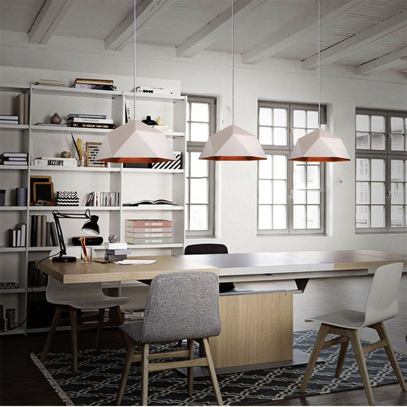 Colorful Geometric Pendant Light