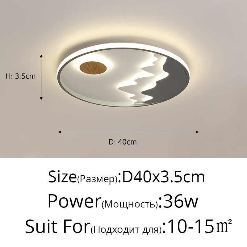 Modern Nordic LED Dome Ceiling Light