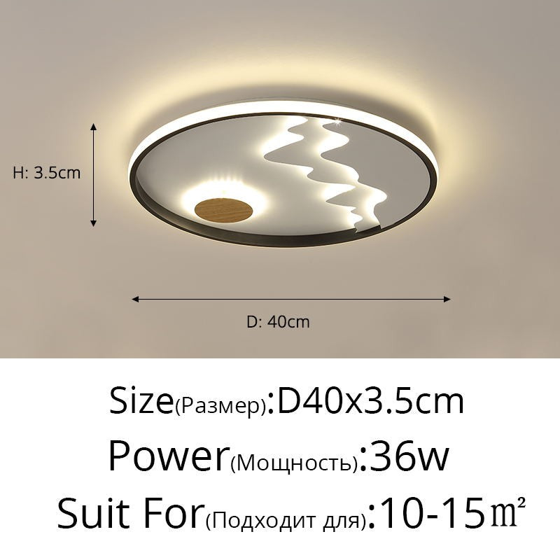 Modern Nordic LED Dome Ceiling Light