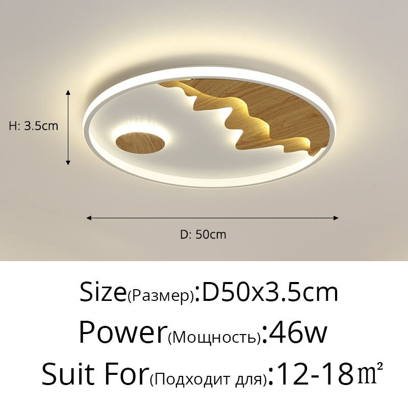 Modern Nordic LED Dome Ceiling Light