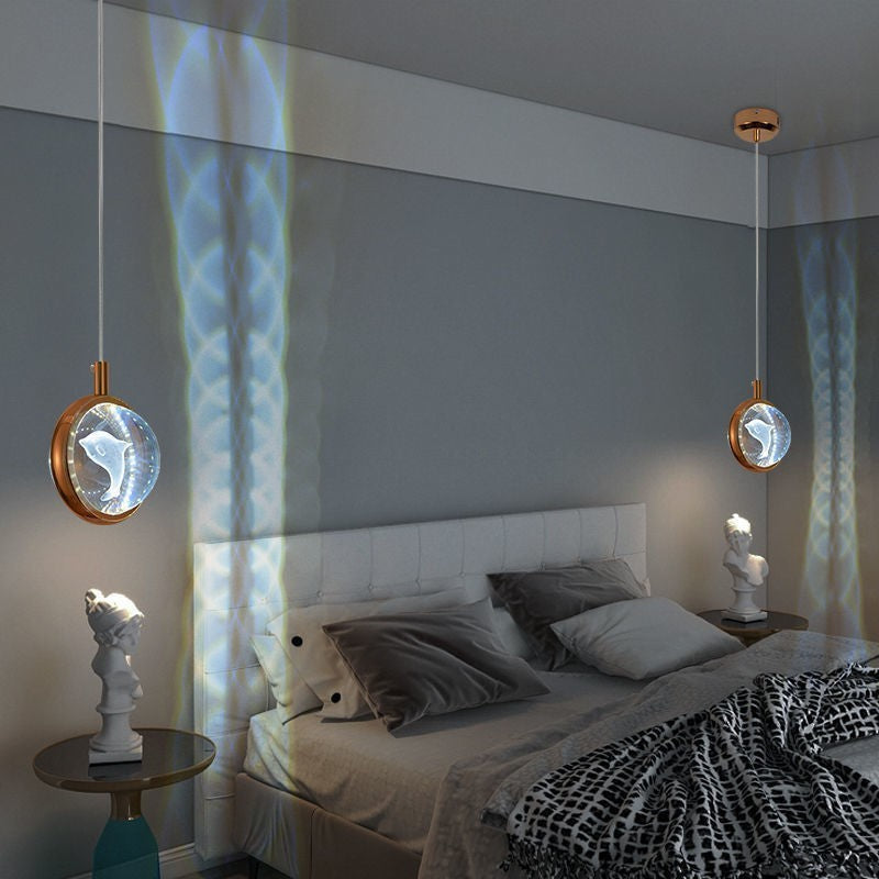 Nordic Crystal Art Pendant Light