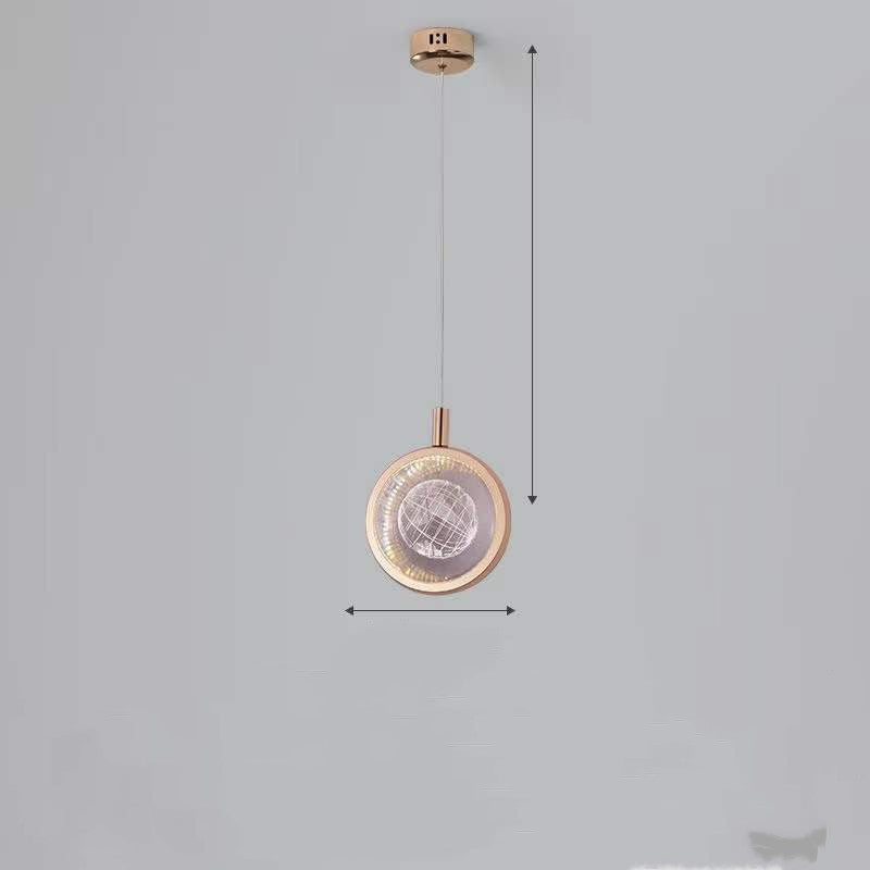 Nordic Crystal Art Pendant Light