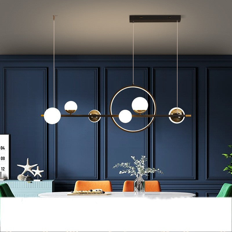 Nordic Linear Multi-Head LED Pendant