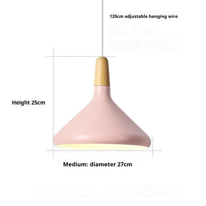 Nordic Macaron Aluminum Pendant Light