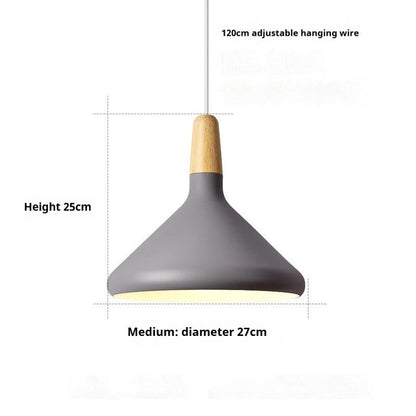 Nordic Macaron Aluminum Pendant Light