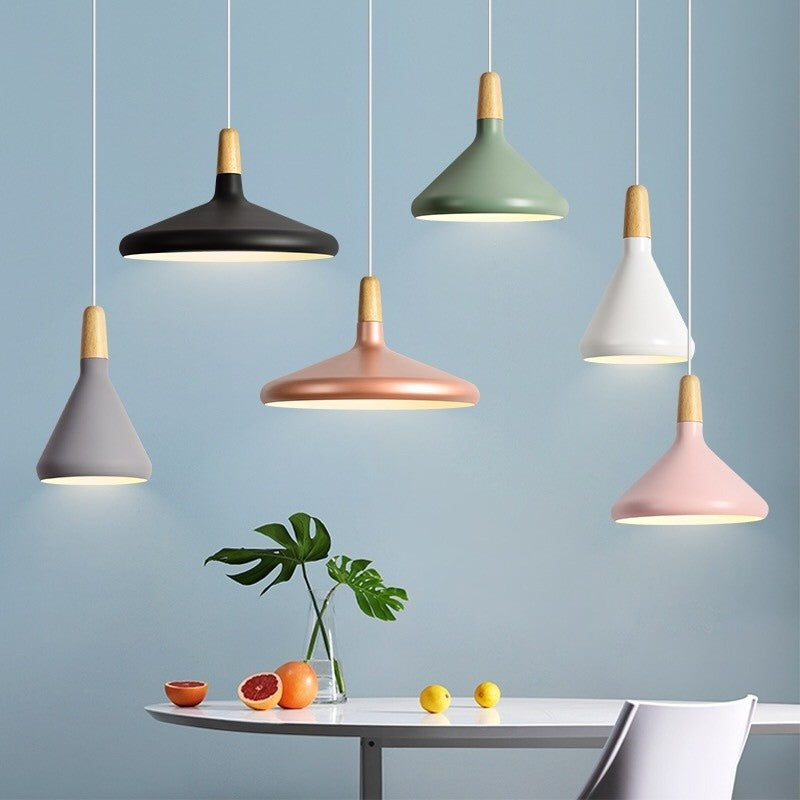 Nordic Macaron Aluminum Pendant Light