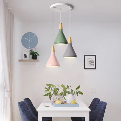 Nordic Macaron Aluminum Pendant Light