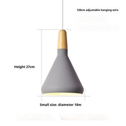 Nordic Macaron Aluminum Pendant Light