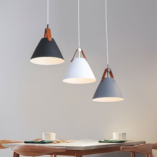 Nordic Macaron Art Pendant Light